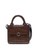 Claudie Pierlot sac cabas Anoucko en cuir - Marron - thumbnail