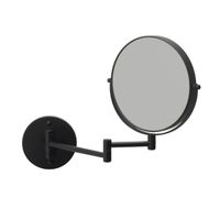 Aquanova Forte Dubbelzijdige wand make-up spiegel Black FORMIW-09 Aquanova Forte Dubbelzijdige wand make-up spiegel Black FORMIW-09
