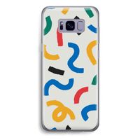Illustratieve pop 2: Samsung Galaxy S8 Plus Transparant Hoesje