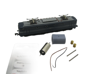 micromotor NA004G motor ombouwset voor Arnold NS 1300, SNCF CC 7000, DB E03, BR 220.1, FP 9, Re 4/4 (old model) micromotor NA004G motor ombouwset voor Arnold NS 1300, SNCF CC 7000, DB E03, BR 220.1, FP 9, Re 4/4 (old model)