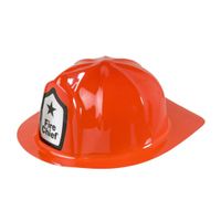 Rode brandweer verkleed helm - thumbnail