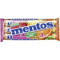 Mentos Mentos - Fruit 3-Pack 112,5 Gram