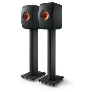 KEF Combi Deal LS50 Meta + S2 Floor Stands - Zwart