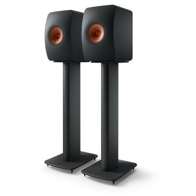 KEF Combi Deal LS50 Meta + S2 Floor Stands - Zwart