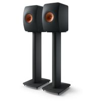 KEF Combi Deal LS50 Meta + S2 Floor Stands - Zwart