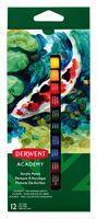 Acrylverf Derwent Academy blister ÃƒÆ’ 12 tubes ÃƒÆ’ 12ml assorti - thumbnail