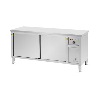Warmhoudkast - 180 x 70 x 85 cm - 30 tot 80 °C - Royal Catering