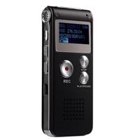 SK-012 8GB Voice Recorder USB professionele Dictaphone digitale audio met WAV MP3 speler VAR functie record (zwart)
