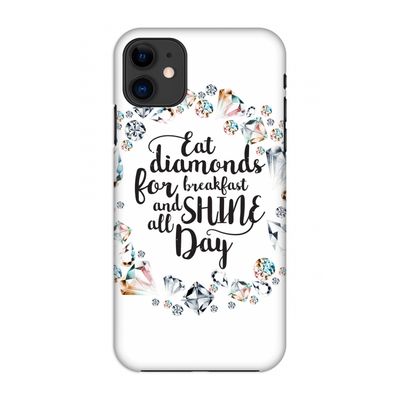 Diamonds: Volledig geprint iPhone 11 Hoesje