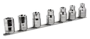Bahco Doppenset 1/2" | TORX® - 6-delig op rail - 7807TE