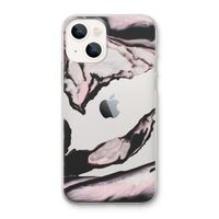 Roze stroom: iPhone 13 mini Transparant Hoesje