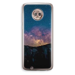 Travel to space: Motorola Moto G6 Transparant Hoesje