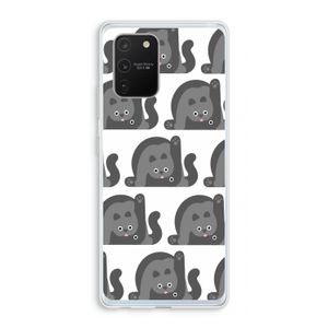 Cats: Samsung Galaxy S10 Lite Transparant Hoesje