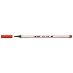 Stabilo pen 68 brush 48 - karmijnrood