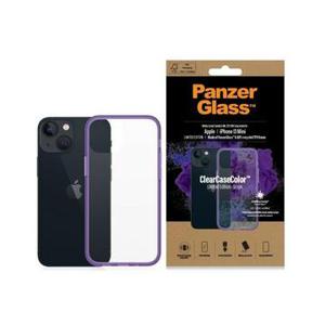 iPhone 13 Mini PanzerGlass ClearCase Antibacterieel Hoesje - Paars / Doorzichtig