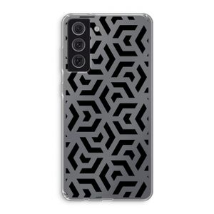Crazy pattern: Samsung Galaxy S21 FE Transparant Hoesje