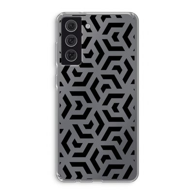 Crazy pattern: Samsung Galaxy S21 FE Transparant Hoesje