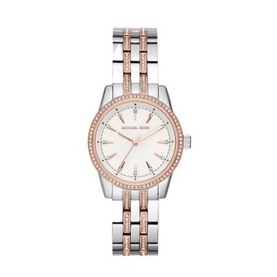 Michael Kors horloge MK4386 Ritz Zilver Michael Kors horloge MK4386 Ritz Zilver