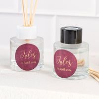 Huisparfum diffuser zwart vierkant (set van 12)