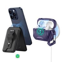 Cyber FlickLock Everyday-Carry Bundle for AirPods Pro (2023/2022/2019) Purple