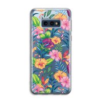Tropisch 2: Samsung Galaxy S10e Transparant Hoesje