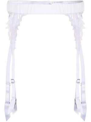 Fleur Of England porte-jarretelles Aria - Blanc
