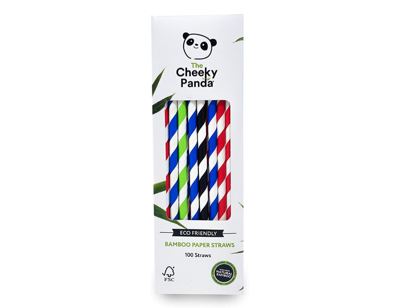The Cheeky Panda Rietjes - bio-afbreekbaar - fsc bamboe - 100st