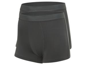 CRIVIT 2 heren boxers (XXL, Grijs)