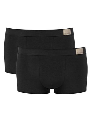 Sloggi - 2p Hipster - Go Natural - zwart, Maat:2XL
