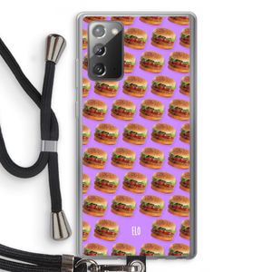 Giants: Samsung Galaxy Note 20 / Note 20 5G Transparant Hoesje met koord