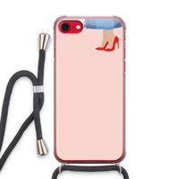 High heels: iPhone SE 2020 Transparant Hoesje met koord