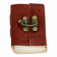 Spiritueel Notitieboekje Leer Sterren - Mini - thumbnail