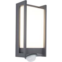 Lutec QUBO 5193002118 LED-buitenlamp (wand) Antraciet Lutec QUBO 5193002118 LED-buitenlamp (wand) Antraciet