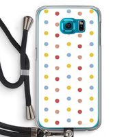Bollen: Samsung Galaxy S6 Transparant Hoesje met koord Bollen: Samsung Galaxy S6 Transparant Hoesje met koord