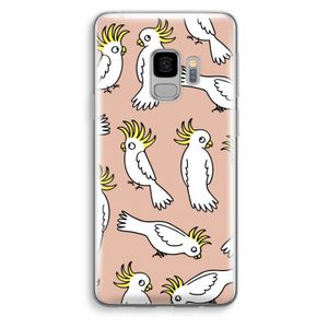 Papegaai: Samsung Galaxy S9 Transparant Hoesje