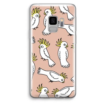 Papegaai: Samsung Galaxy S9 Transparant Hoesje