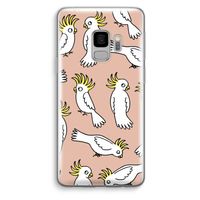 Papegaai: Samsung Galaxy S9 Transparant Hoesje