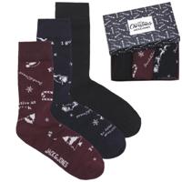 Jack & Jones Kerst Sokken Giftbox 3-pack JACSNOWFLAKE-one size Jack & Jones Kerst Sokken Giftbox 3-pack JACSNOWFLAKE-one size