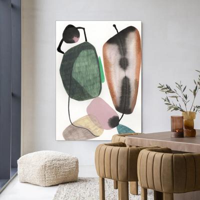 Urban Cotton Wandkleed 'Mobility' 80 x 110cm in Frame - black