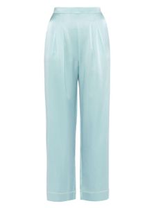 ERES pantalon de pyjama Mondain en soie - Bleu