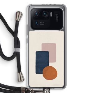Geo #3: Xiaomi Mi 11 Ultra Transparant Hoesje met koord