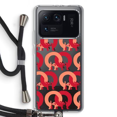 Dogs: Xiaomi Mi 11 Ultra Transparant Hoesje met koord