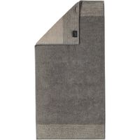 Cawö Cawo Two-Tone Badhanddoek Grafiet 80x150