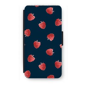Framboosjes: iPhone 7 Plus Flip Hoesje