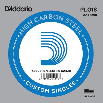 D'Addario PL018 Losse Snaar .018 Elektrisch / Western D'Addario PL018 Losse Snaar .018 Elektrisch / Western