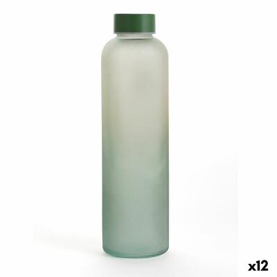Waterfles Quid Quidate Groen Glas 600 ml (12 Stuks)