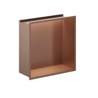 Crosswater Douche Nis - 30.5x30.5cm - LED-lichtstrip - Geborsteld Brons NI305305LBZ
