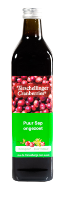 Terschellinger Cranberries Cranberrysap Eko Ongezoet