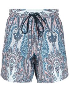 ETRO short de bain à imprimé cachemire - Bleu