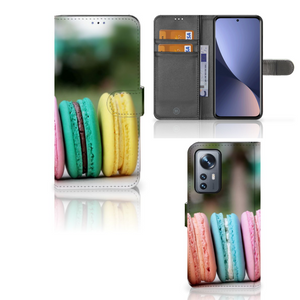 Xiaomi 12 Pro Book Cover Macarons